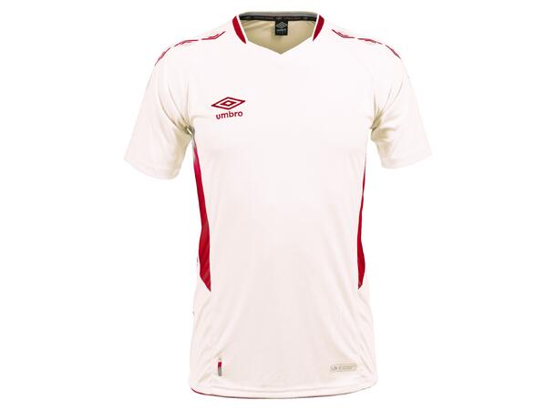 UMBRO UX-1 Jersey SS Vit/Röd M Matchtröja kort ärm 